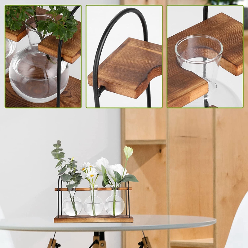 สถานีเพาะพันธุ์พืชพร้อมขาตั้งไ - Propagation Station Vase บทวิจารณ์และราคา